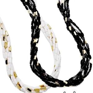 Park Lane Beautiful necklace ‘ black and gold crystals NWTO!!!